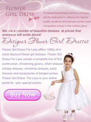 Designer Flower Girl Dresses