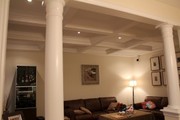 Coffered ceiling installtion and manufactured in Toronto Canada