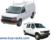 Ladder Racks for Commercial Vans,  Minivans - Van Shelving