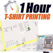 Express T-Shirt Printing. Pick up in an hour! 1 Hour T-Shirt Printing