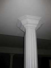 Cover your basement metal support posts into beautiful column! 
