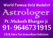 World Foumous Astologer Mukesh Bhargav (gold Medalist) 9646731915 - Ch