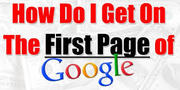 How Do I Get on Page One of Google?