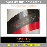 Brand Quality Spot UV Business Cards- $135