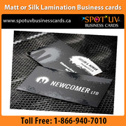 Today Offer Silk laminated Lamination business card