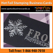 Effective professional Hot Foil Stamping Business Cards.