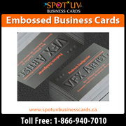 Today Offer Embossed business cards : 500 Business Cards $350