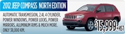 Jeep Compass North Edition for Sale in Toronto