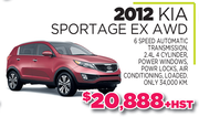 2012 Kia Sportage EX AWD Toronto