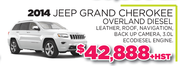 2014 Jeep Grand Cherokee Overland Diesel 