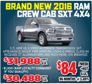 2016 Ram Crew Cab SXT 4X4 Toronto