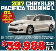 2017 Chrysler Pacifica Touring L for Sale in Toronto