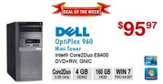 ►►Deal of the Week:  DELL OptiPlex 960 Core2Duo E8400 3.0GHz 4GB 160GB