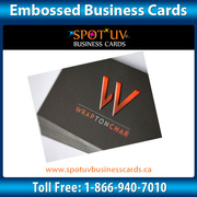 Great Embossing business cards - Services – Spotuvbusinesscards.ca 