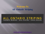 Asphalt Sealcoating in Toronto
