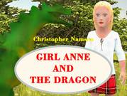Children's book Girl Anne and the Dragon