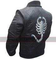 Ryan Gosling Black Drive Scorpion Jacket