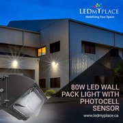 Use LED Wall Pack 80W For Excellent Outdoor Ambience 