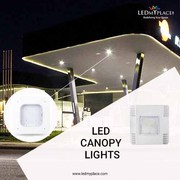 Install 150W LED Canopy Lights at the Parking Lots