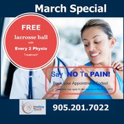 Free Lacrosse Ball with Every 2 Physio Treatment 
