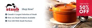 Largest Selection of Le Creuset Bakeware,  Cookware and Accessories at 