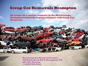 Scrap Car Removals Brampton