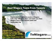 Best Niagara Tours From Toronto