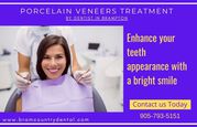 Porcelain Veneers Treatment by Dentist in Brampton