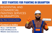 The Best Painters for Painting in Brampton: Residential and Commercial