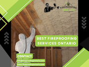 Cementitious fireproofing Services Toronto