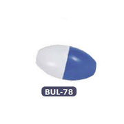 Blue and white 5″ x 9″ float (BUL-78)