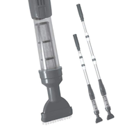 Cordless Power Vac for Spas/Hot Tubs with Telescopic Pole Grey by Olym