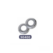 Stainless steel escutcheons (2x) (90400) - Olympic Pool Accessories