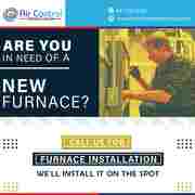 Call us for furnace installation—we'll install it on the spot