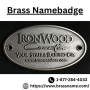 Brass Namebadge