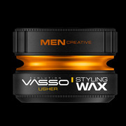 VASSO Hair Styling Wax (Usher) – High Hold & Shine for Men