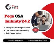 Pega CSA Infinity'24.2 Online Training by Real-Time Experts – PegaGang