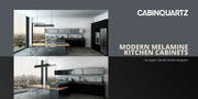 Modern Melamine Kitchen Cabinets by Expert Oakville Kitchen Designers